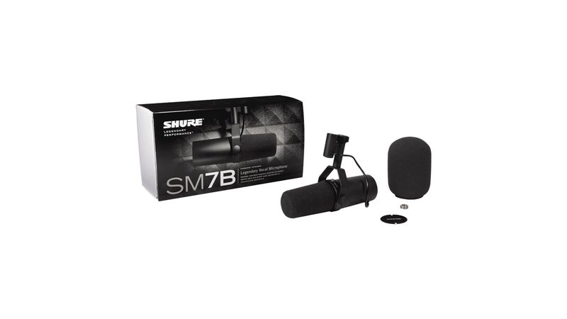 Microfone para estúdio Shure SM7B | Loja Shure Oficial Microfone para estúdio Shure SM7B | Loja Shure Oficial