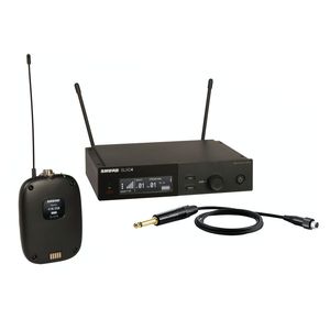 Sistema sem fio Shure SLXD14 com transmissor SLXD1 Bodypack