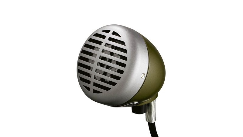 Microfone Green Bullet para gaita Shure 520DX | Loja Shure Oficial