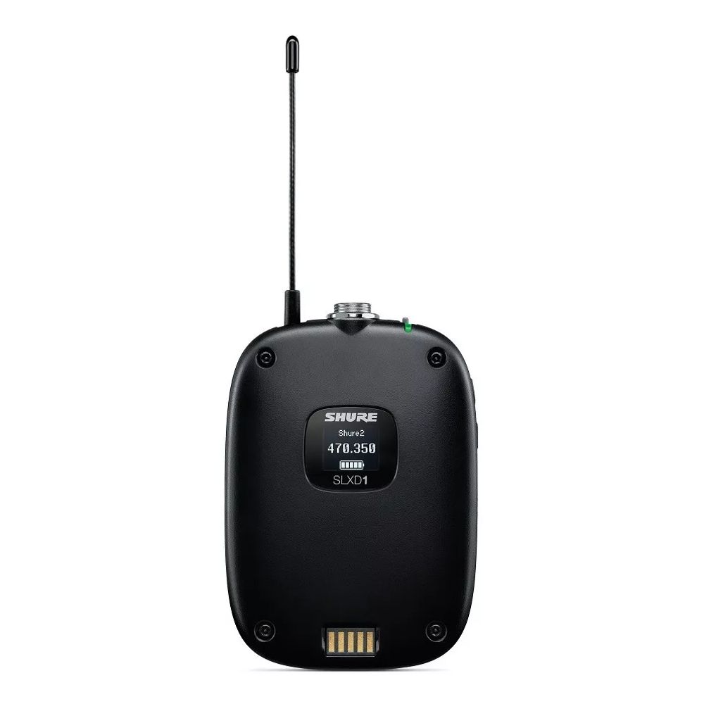 Transmissor Bodypack Sem Fio 32 Canais Shure SLXD1-L55