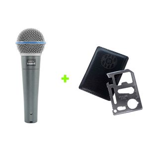 Kit Microfone BETA58A + Survival Kit Shure