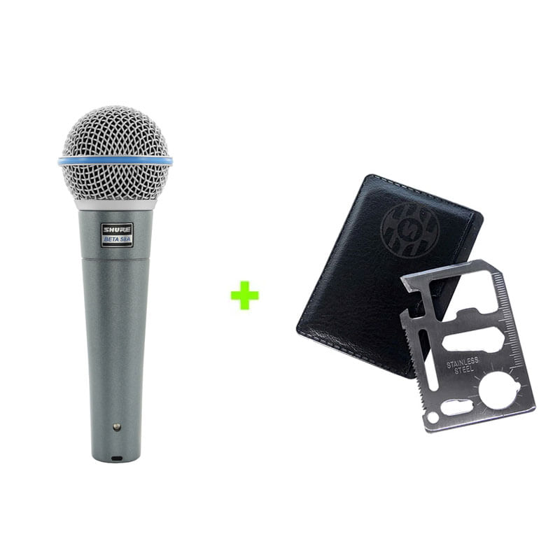 Shure sold Beta 58A Microphone and Pouch