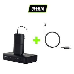 Kit Transmissor e Receptor Microfone BLX14BR + Cabo + Lapela