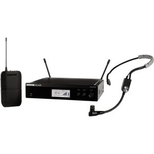 Kit Transmissor e Receptor Microfone BLX14RBR Cabo Headset