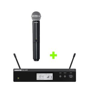 Kit Microfone BLX4RBR + Transmissor Bastão BLX2SM58-J10