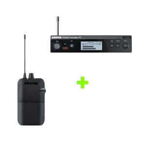 Kit in-ear sem fio PSM300 Receptor P3R + Transmissor P3TBR