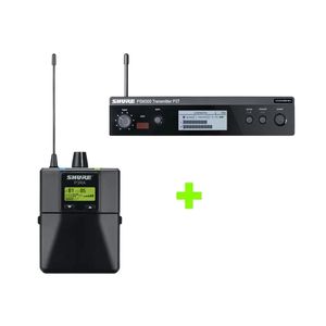 Kit in-ear sem fio PSM300 Receptor P3RA + Transmissor P3TBR