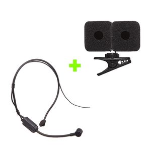 Kit Microfone Shure PGA31-TQG + Kit 2 espumas + 1 Clip RK377