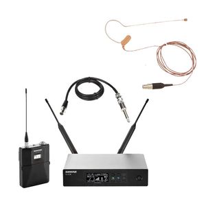 Kit Transmissor e Receptor QLXD14BR + Microfone MX153BO-TQG