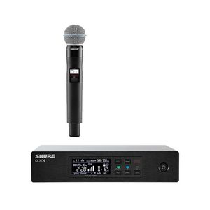 Kit Microfone sem fio QLXD4BR + Transmissor Bastão QLXD2B58