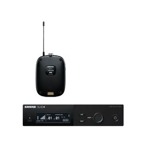 Kit Microfone sem fio receptor SLXD4BR + Transmissor SLXD1