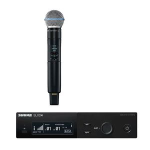 Kit Microfone sem fio SLXD4BR + Transmissor SLXD2B58