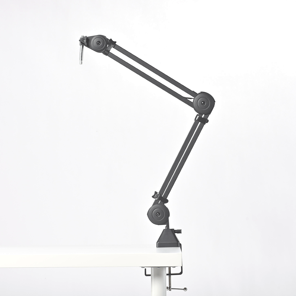 Kit 4 Microfones SM7B Podcast + Suporte Mesa Articulado