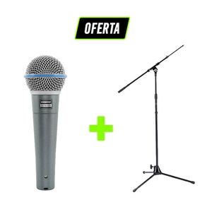 Kit Microfone BETA58A + Pedestal STAND1