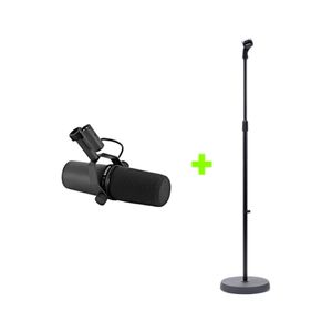 Kit Microfone SM7B + Pedestal Studio