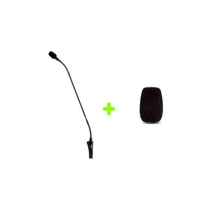 Kit Microfone Gooseneck CVG18-BC + Windscreen ACVG4WSB