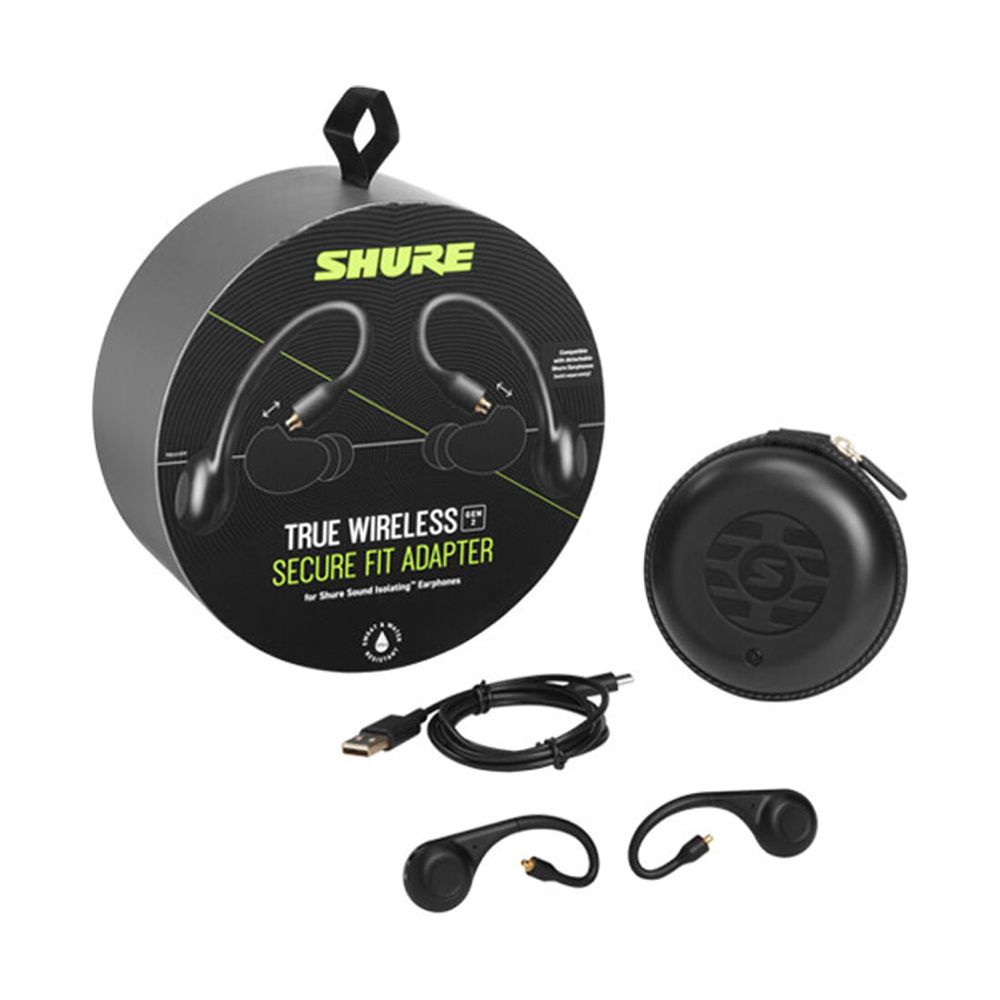 Adaptadores wireless para fone de ouvido true wireless Shure RMCE-TW2