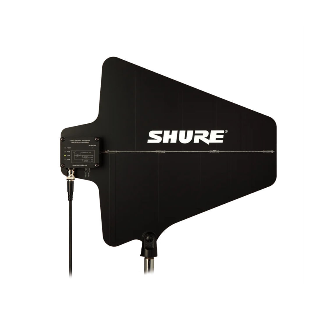 SHURE アクティブリモートアンテナキット ③ Antena direcional ativa 470-900 MHz Shure UA874WB - Loja Shure