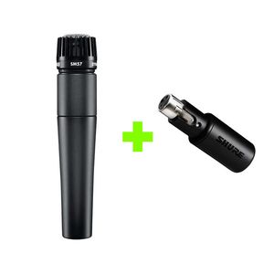 Kit Microfone SM57-LC + Interface de áudio MVX2U Shure