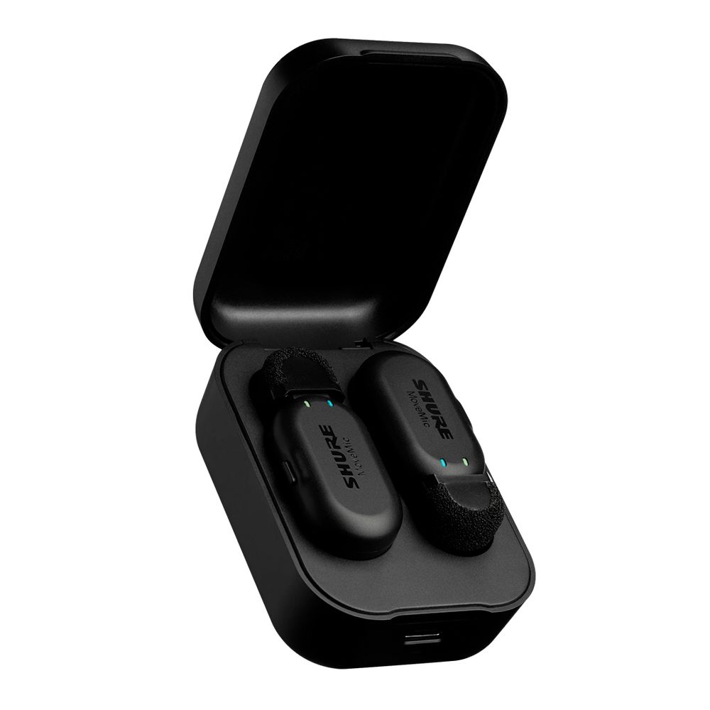 Microfone de clipe sem fio Shure MoveMic Two