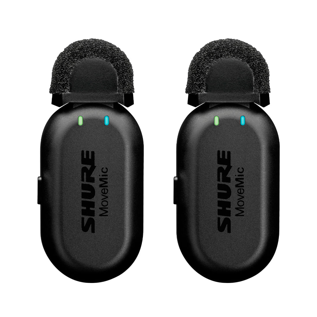 Microfone de clipe sem fio Shure MoveMic Two - Loja Shure