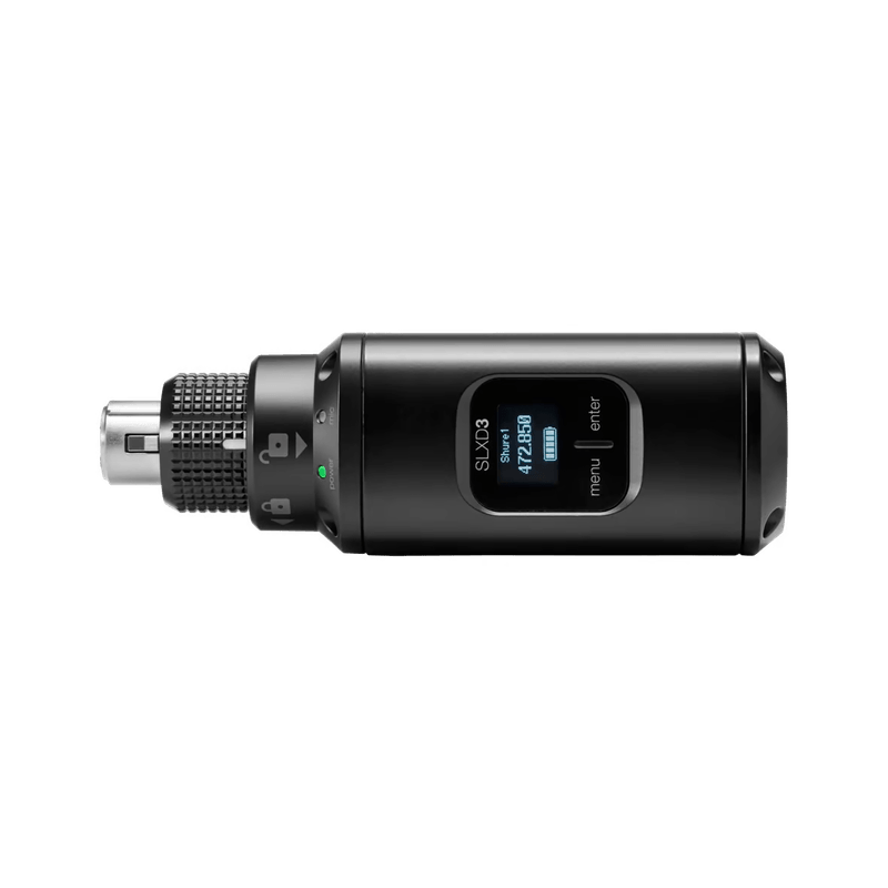 Transmissor-Plug-On-sem-fio-32-canais-Shure-SLXD3-G58
