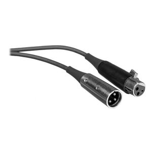 Cabo microfone XLR  F x M 7,5m Blindagem Dupla C25E Shure
