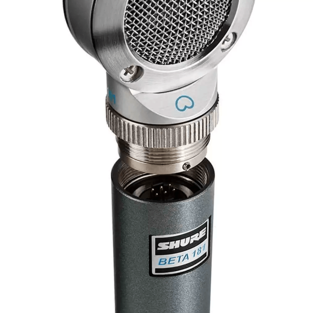 Microfone condensador ultra-compacto Shure BETA181 BI - Loja Shure