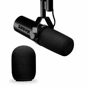 Kit Microfone SM7DB estúdio podcast + filtro windscreen A7WS