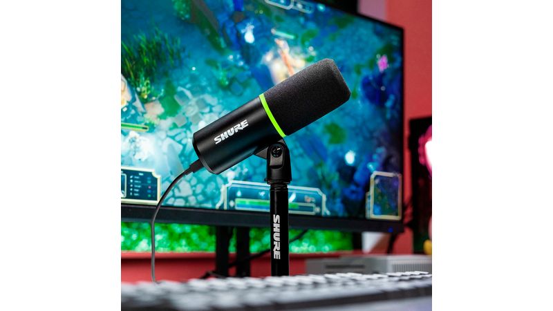 Microfone USB para Gamers e Streamers Shure MV6 - Loja Shure