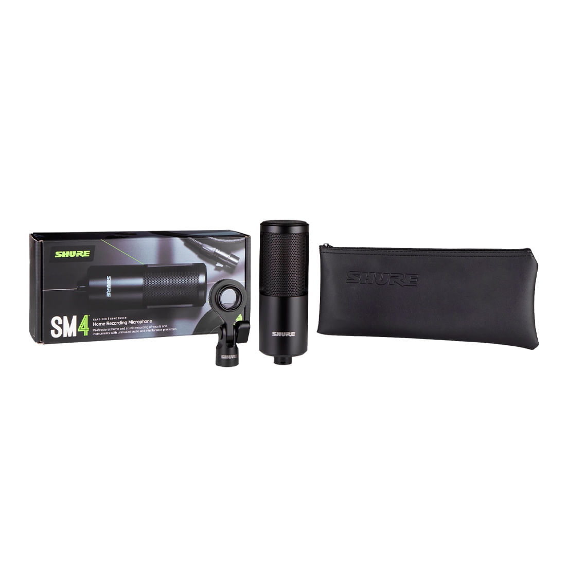 Kit Microfone Shure SM4-K com Suporte para Violino - Loja Shure