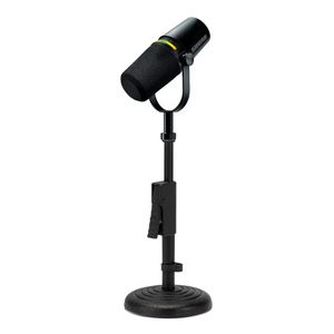 Kit Microfone Shure MV7+-K com Pedestal de Mesa