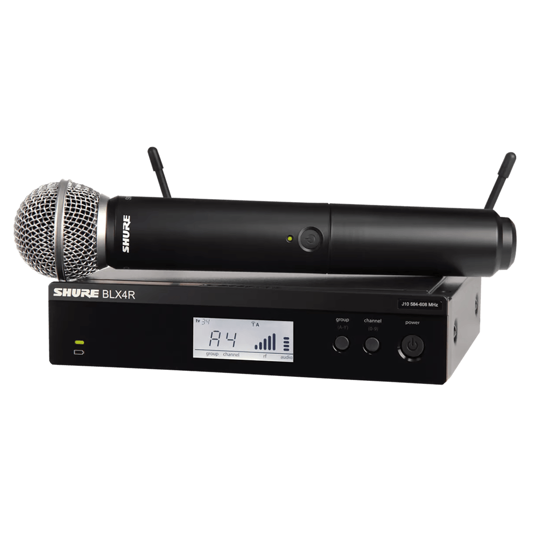 Sistema de Microfone Sem Fio Uhf Shure BLX24RBRSM58 - Loja Shure