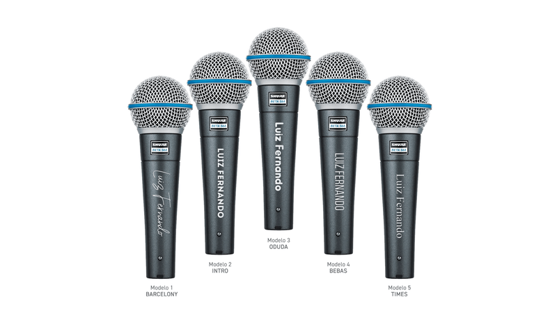 Personalize seu BETA58 Shure! - Loja Shure
