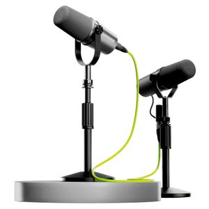 Kit Microfones para Podcast Shure MV7i & SM7B