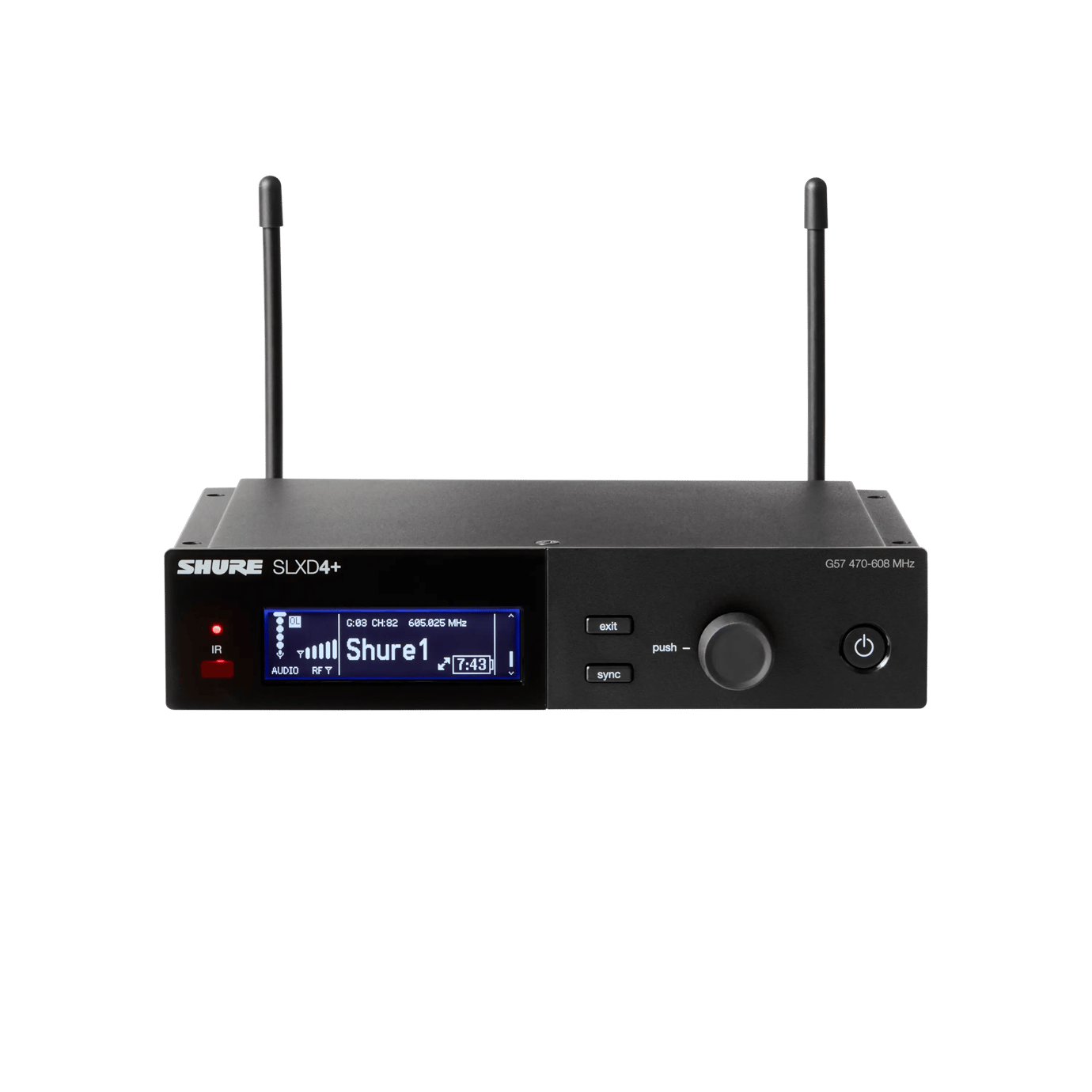 Sistema Microfone sem fio Digital Beta58A Shure SLXD24+B58 - Loja