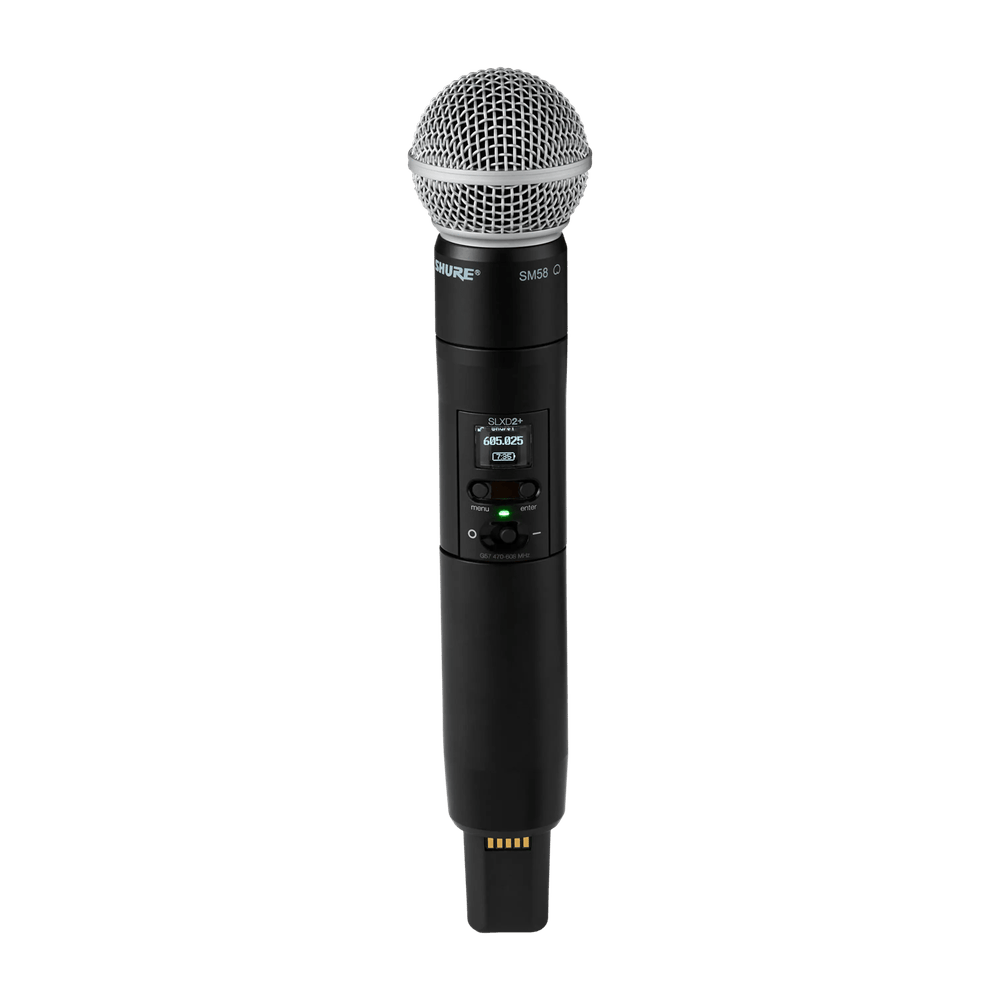 Sistema de Microfone sem fio Digital com transmissor SM58 Shure SLXD25+/58-1769008079982