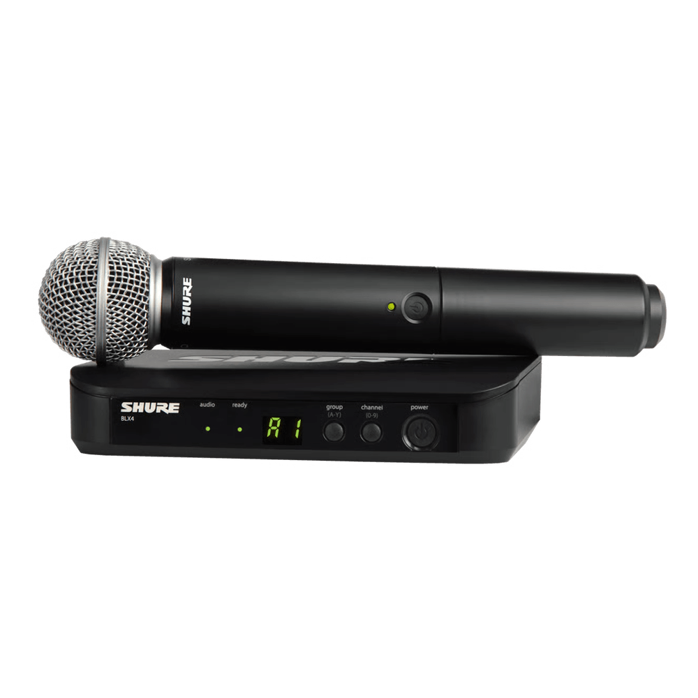 Microfone de mão sem fio SM58 Shure BLX24/SM58